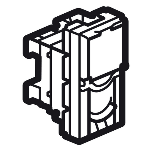 [572349] LEGRAND Arteor™ White Socket RJ 45 1 mod. cat 6a UTP