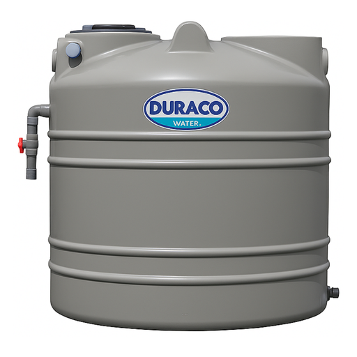 [0] DURACO Rainwater Tank 2500L Self Cleaning