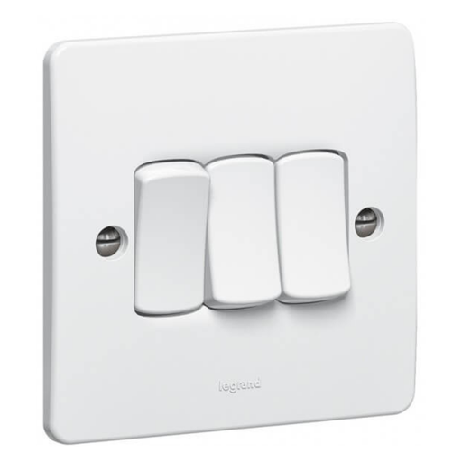 [730003] LEGRAND Synergy™ Switch 3g 2w 10a White