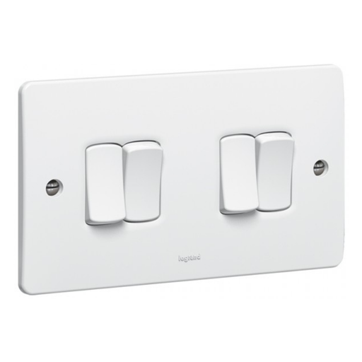 [730004] LEGRAND Synergy™ Switch 4g 2w 10a White