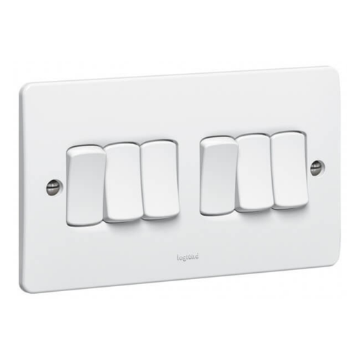 [730006] LEGRAND Synergy™ Switch 6g 2w 10a White