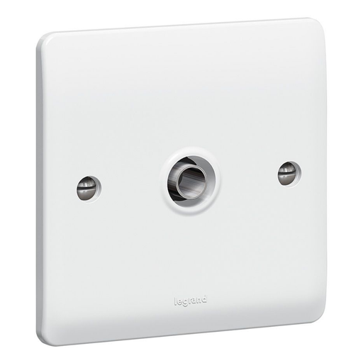[730040] LEGRAND Synergy™ TV socket - single - male - White