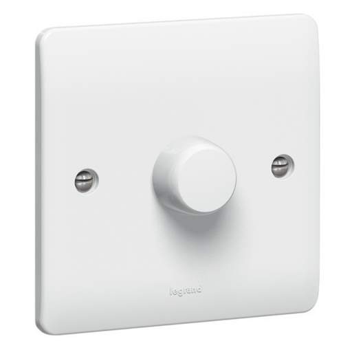 [730156] LEGRAND Synergy™ Dimmer Switch 1g 2w 400w 100-240v Push White